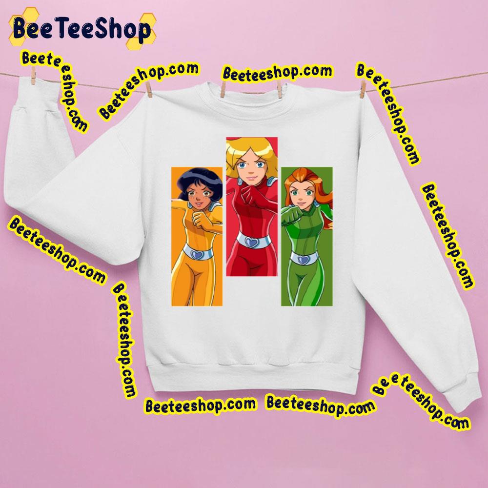 Cartoon Totally Spies Trending Unisex Sweatshirt Cartoon Totally Spies Trending Unisex Sweatshirt