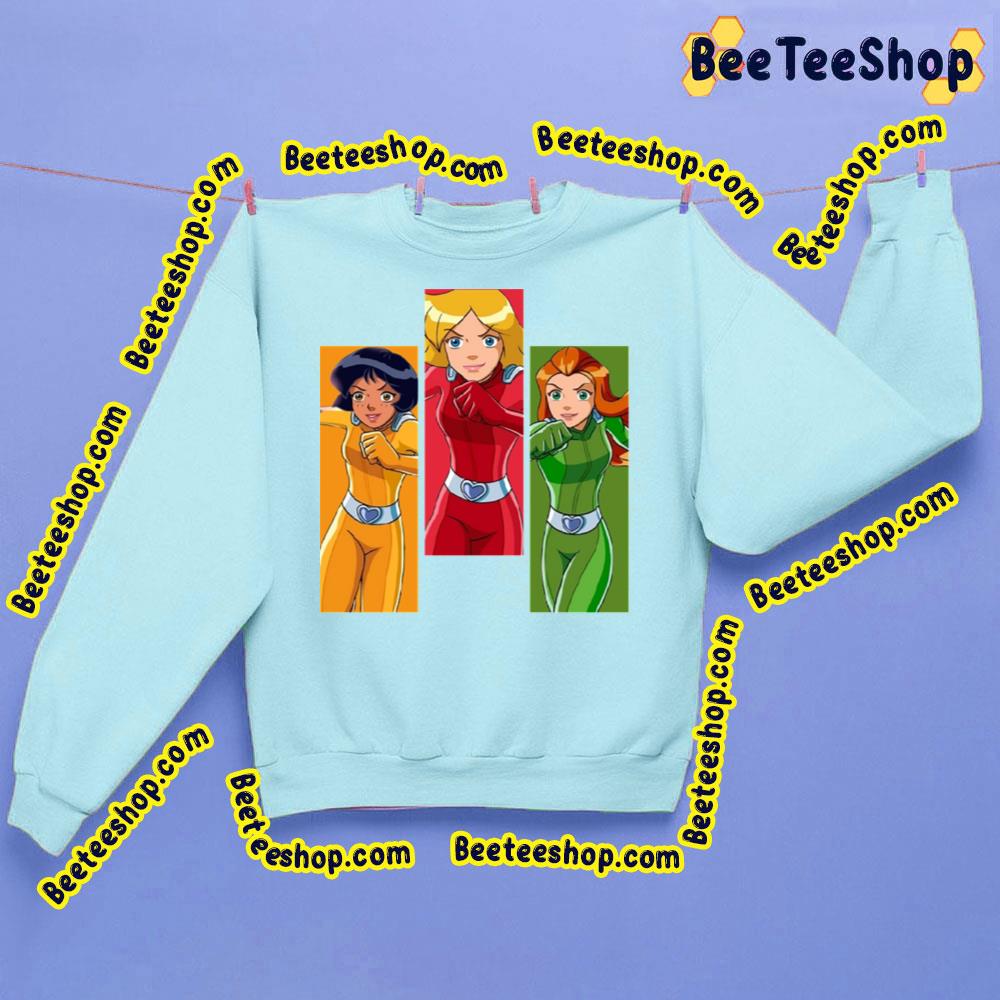 Cartoon Totally Spies Trending Unisex Sweatshirt Cartoon Totally Spies Trending Unisex Sweatshirt