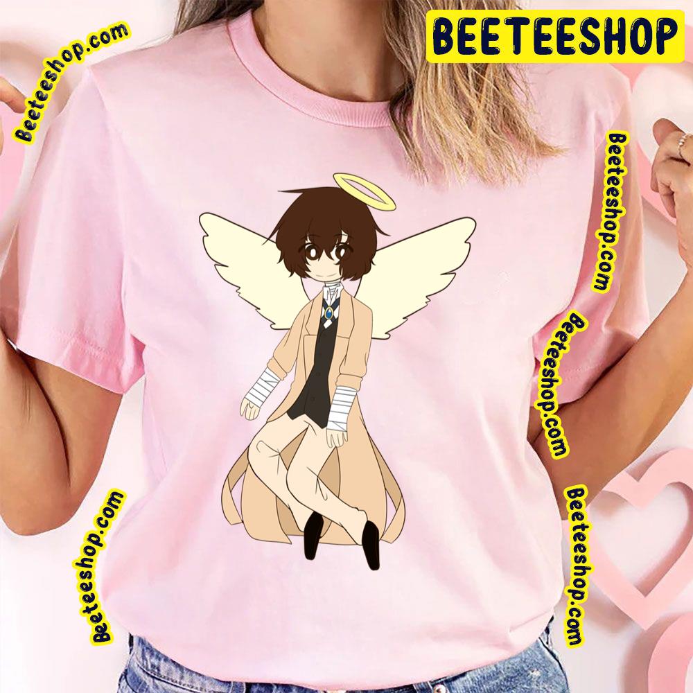 Chibi Dazai Osamu Angel Trending Unisex T-Shirt Chibi Dazai Osamu Angel Trending Unisex T-Shirt