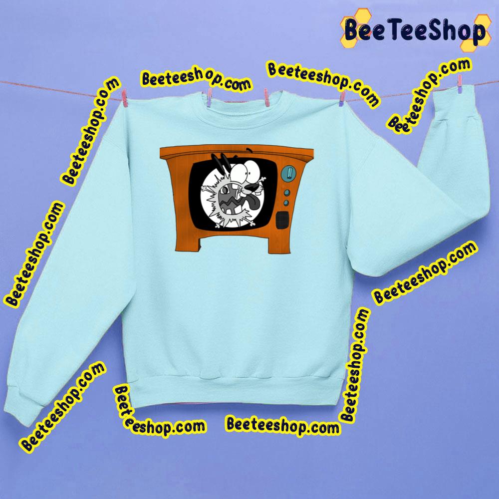 Courage Tv Courage The Cowardly Dog Trending Unisex Sweatshirt Courage Tv Courage The Cowardly Dog Trending Unisex Sweatshirt