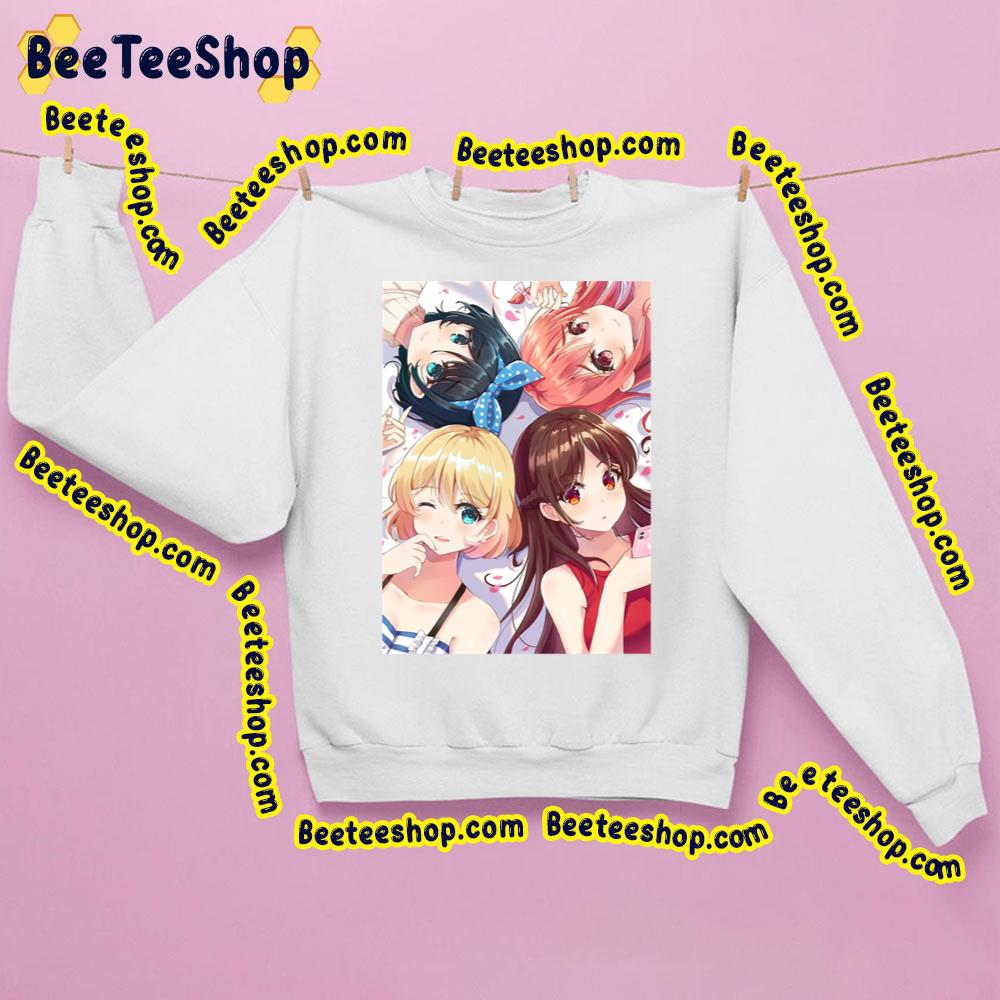 Cute Art Japanese Kanojo Comics Okarishimasu Movie Fans Trending Unisex Sweatshirt Cute Art Japanese Kanojo Comics Okarishimasu Movie Fans Trending Unisex Sweatshirt