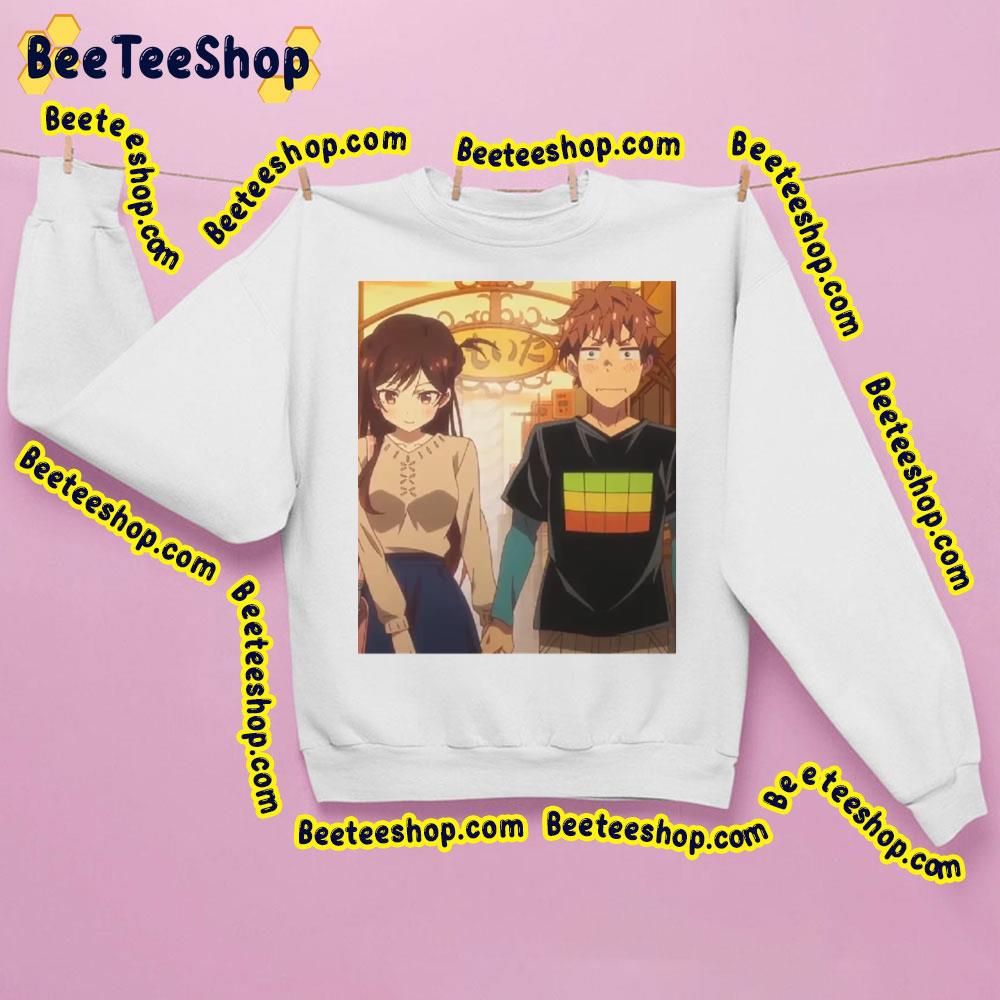 Cute Couple Rent A Girlfriend Trending Unisex Sweatshirt Cute Couple Rent A Girlfriend Trending Unisex Sweatshirt