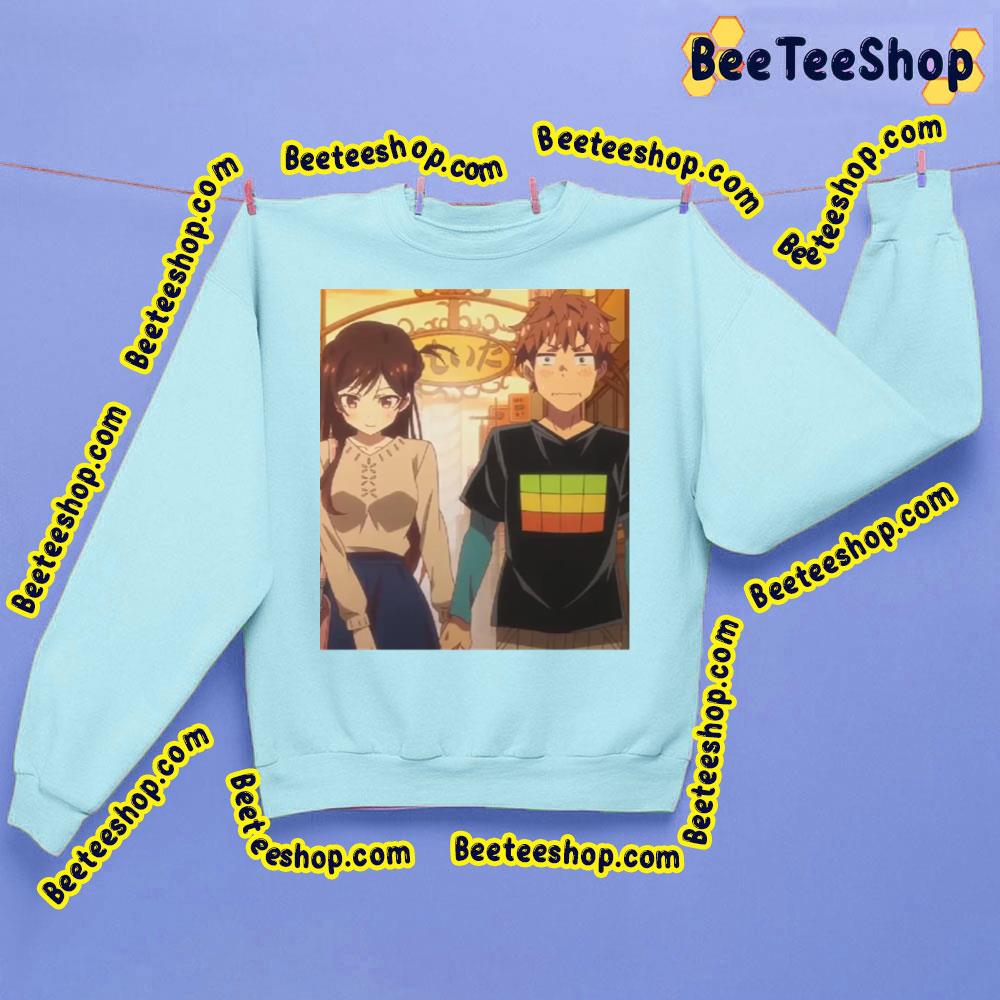 Cute Couple Rent A Girlfriend Trending Unisex Sweatshirt Cute Couple Rent A Girlfriend Trending Unisex Sweatshirt