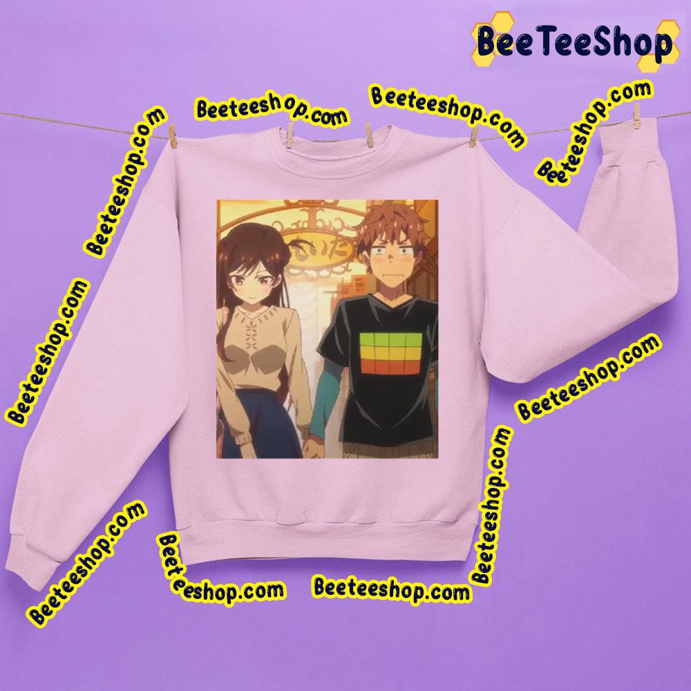 Cute Couple Rent A Girlfriend Trending Unisex Sweatshirt Cute Couple Rent A Girlfriend Trending Unisex Sweatshirt