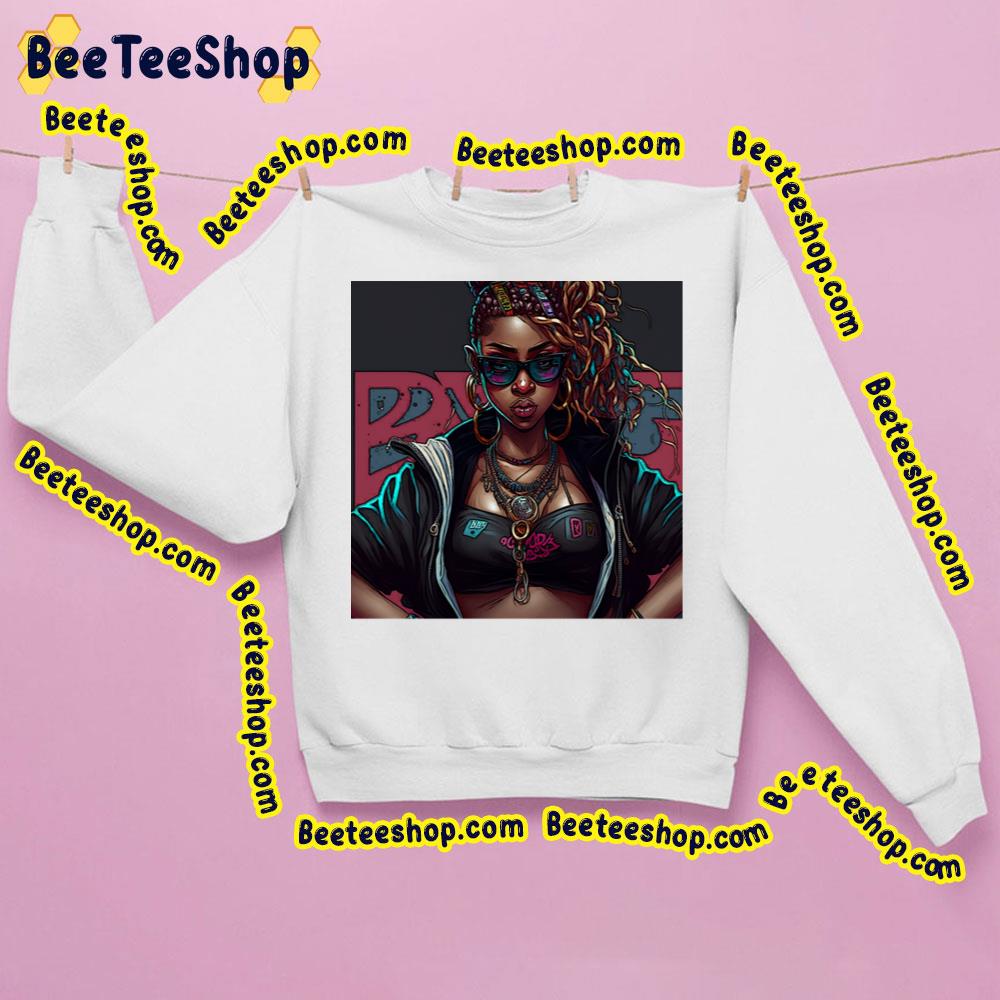 Digital Art Gangsta Boo Trending Unisex Sweatshirt Digital Art Gangsta Boo Trending Unisex Sweatshirt