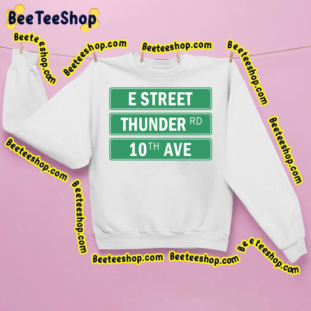 E Street Thunder 10th Ave Trending Unisex Sweatshirt E Street Thunder 10th Ave Trending Unisex Sweatshirt