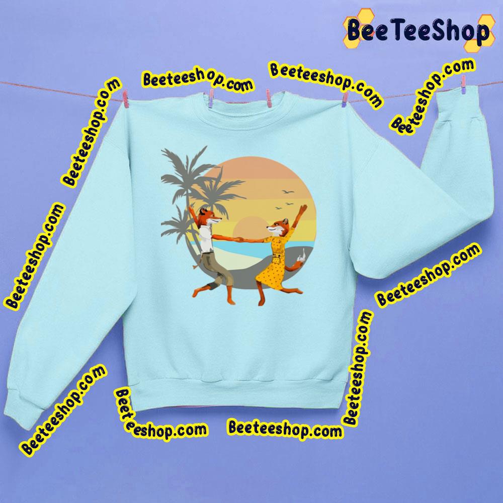 Fantastic Mr And Mrs Fox Valentine's Day Trending Unisex Sweatshirt Fantastic Mr And Mrs Fox Valentine's Day Trending Unisex Sweatshirt