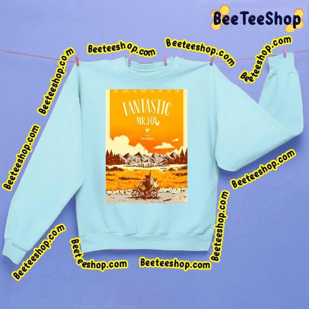 Fantastic Mr Fox Poster Trending Unisex Sweatshirt Fantastic Mr Fox Poster Trending Unisex Sweatshirt