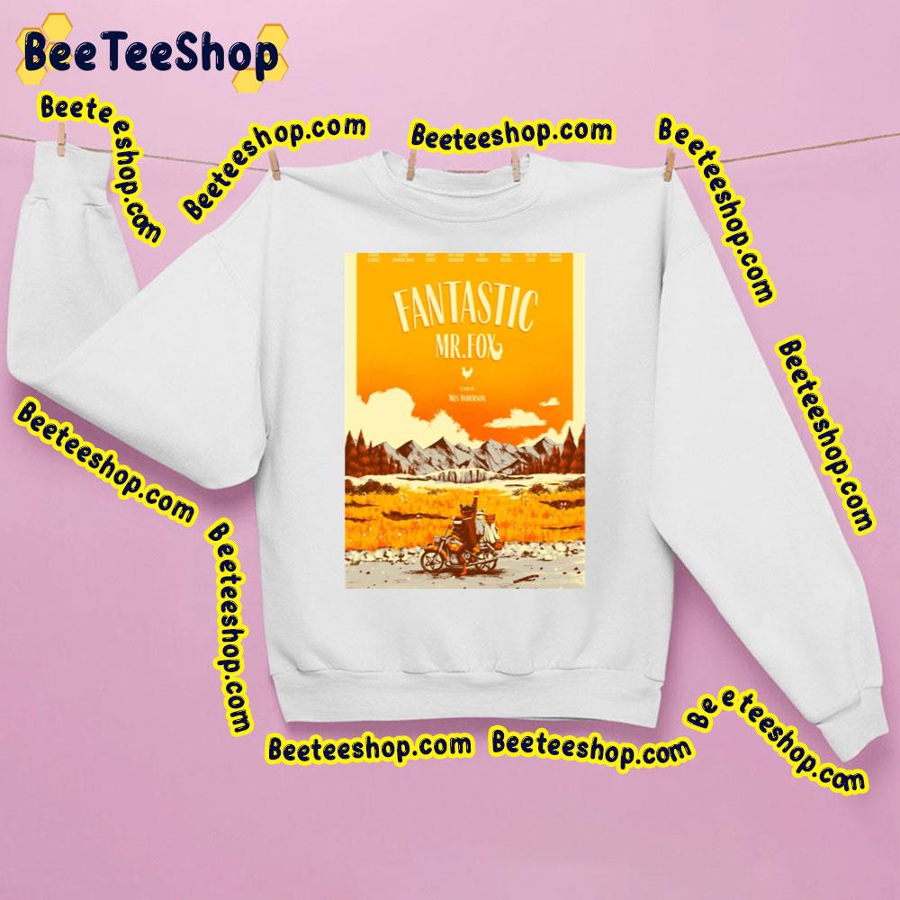 Fantastic Mr Fox Poster Trending Unisex Sweatshirt Fantastic Mr Fox Poster Trending Unisex Sweatshirt