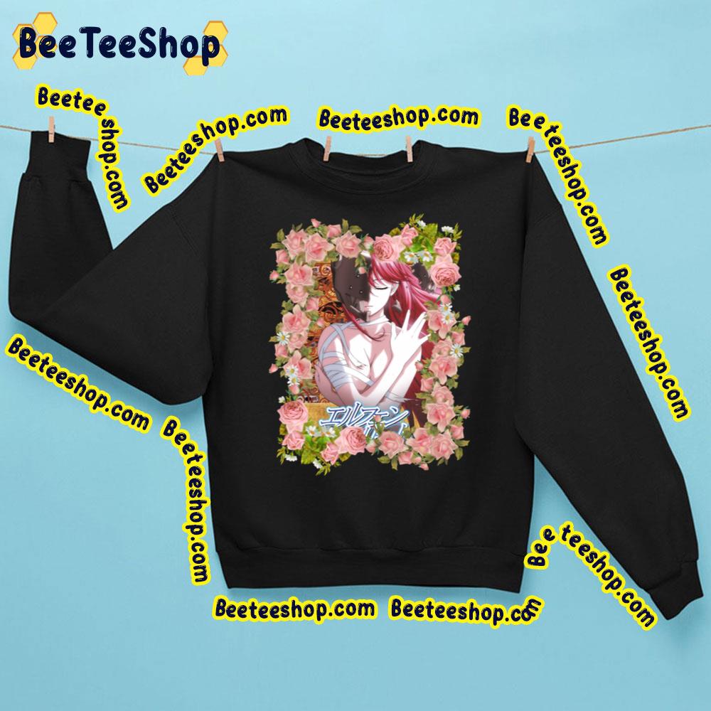 Flower Art Elfen Lied Trending Unisex Sweatshirt Flower Art Elfen Lied Trending Unisex Sweatshirt