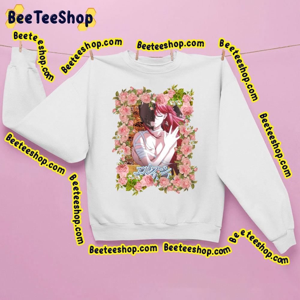 Flower Art Elfen Lied Trending Unisex Sweatshirt Flower Art Elfen Lied Trending Unisex Sweatshirt