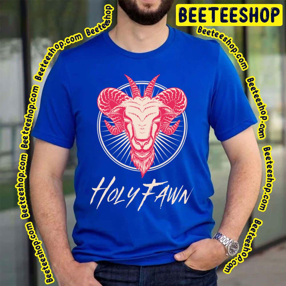 Goat Head Holy Fawn Design Trending Unisex T-Shirt Goat Head Holy Fawn Design Trending Unisex T-Shirt
