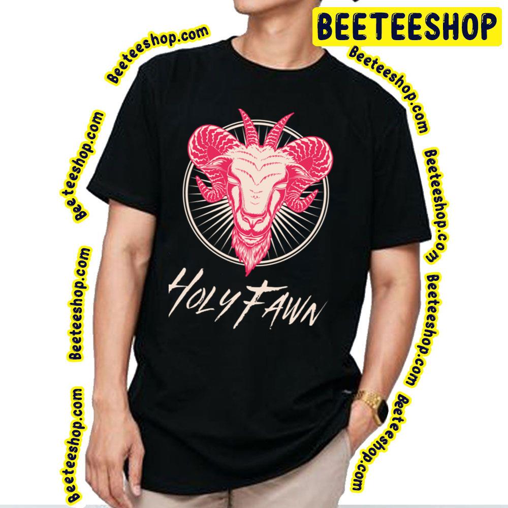 Goat Head Holy Fawn Design Trending Unisex T-Shirt Goat Head Holy Fawn Design Trending Unisex T-Shirt