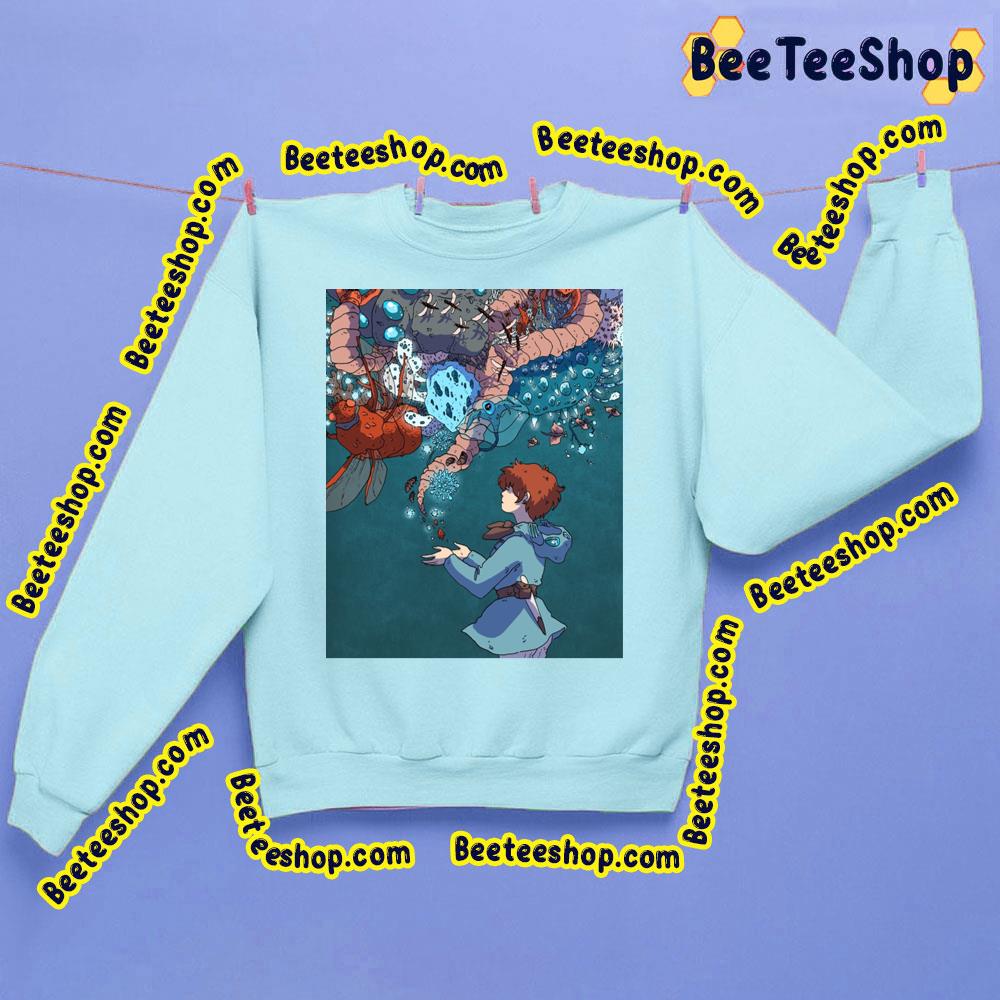 Graphic Nausicaa Of The Valley Of The Wind Trending Unisex Sweatshirt Graphic Nausicaa Of The Valley Of The Wind Trending Unisex Sweatshirt