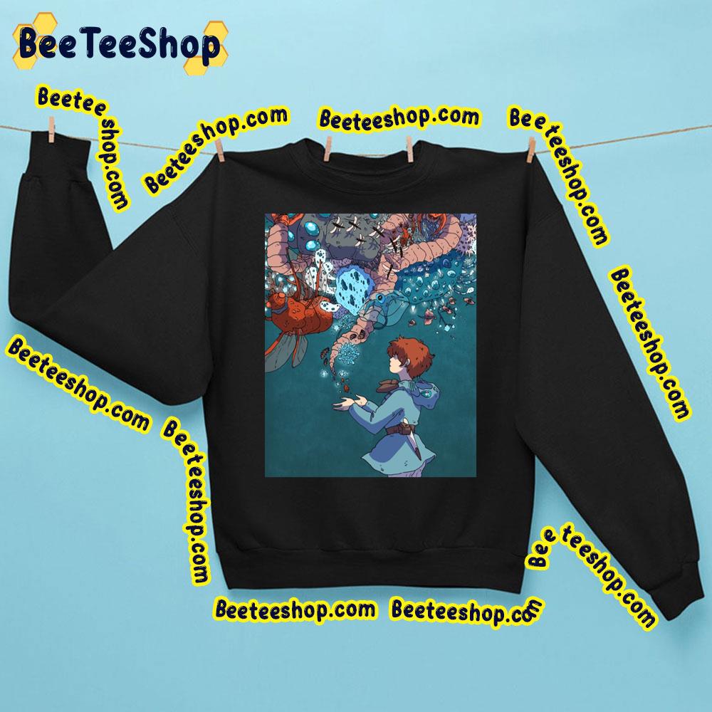 Graphic Nausicaa Of The Valley Of The Wind Trending Unisex Sweatshirt Graphic Nausicaa Of The Valley Of The Wind Trending Unisex Sweatshirt
