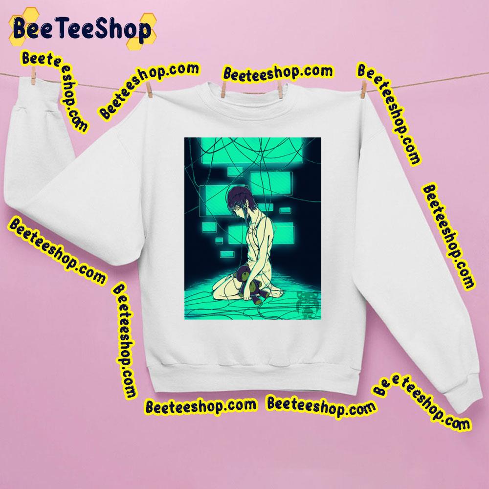 Green Art Serial Experiments Lain Trending Unisex Sweatshirt Green Art Serial Experiments Lain Trending Unisex Sweatshirt