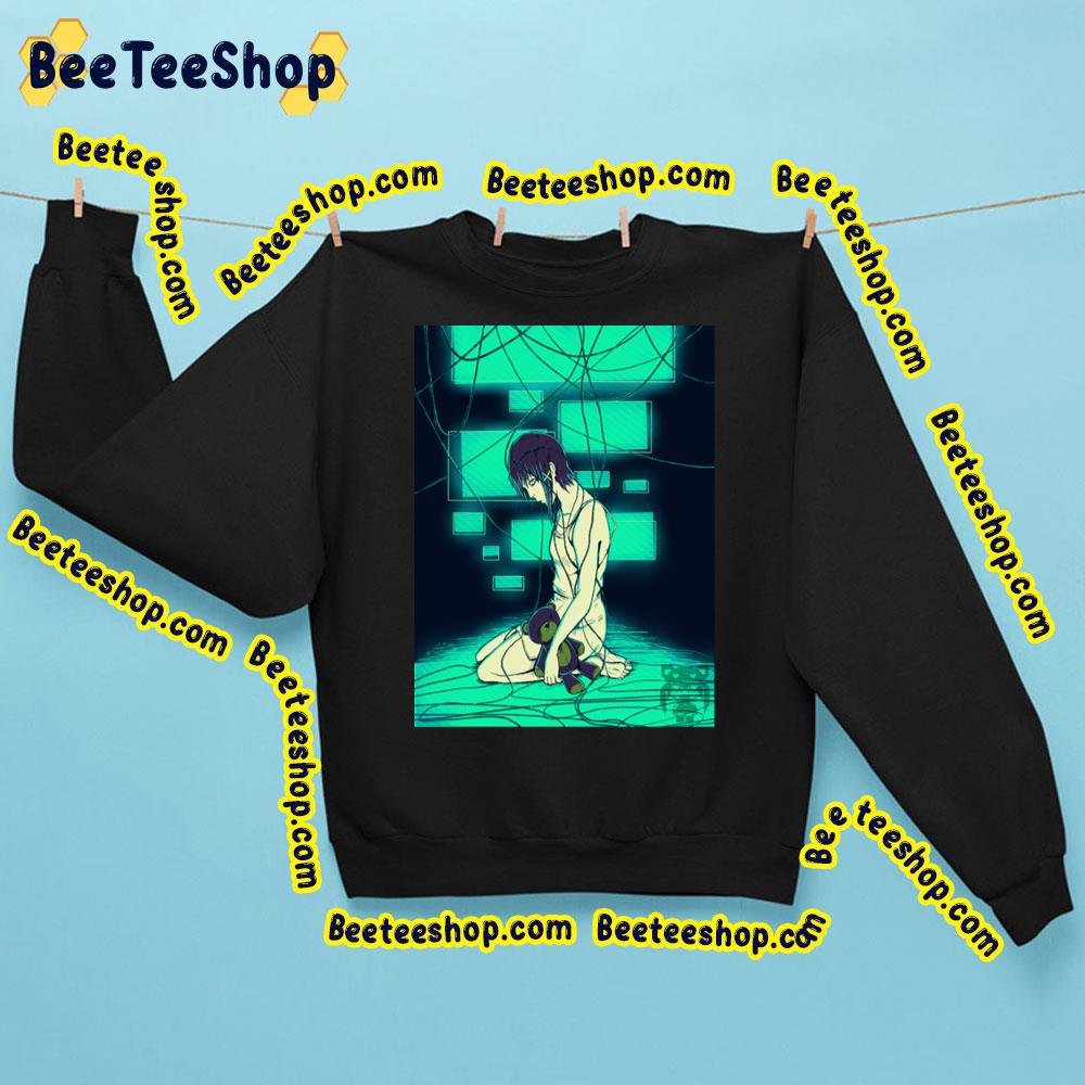 Green Art Serial Experiments Lain Trending Unisex Sweatshirt Green Art Serial Experiments Lain Trending Unisex Sweatshirt