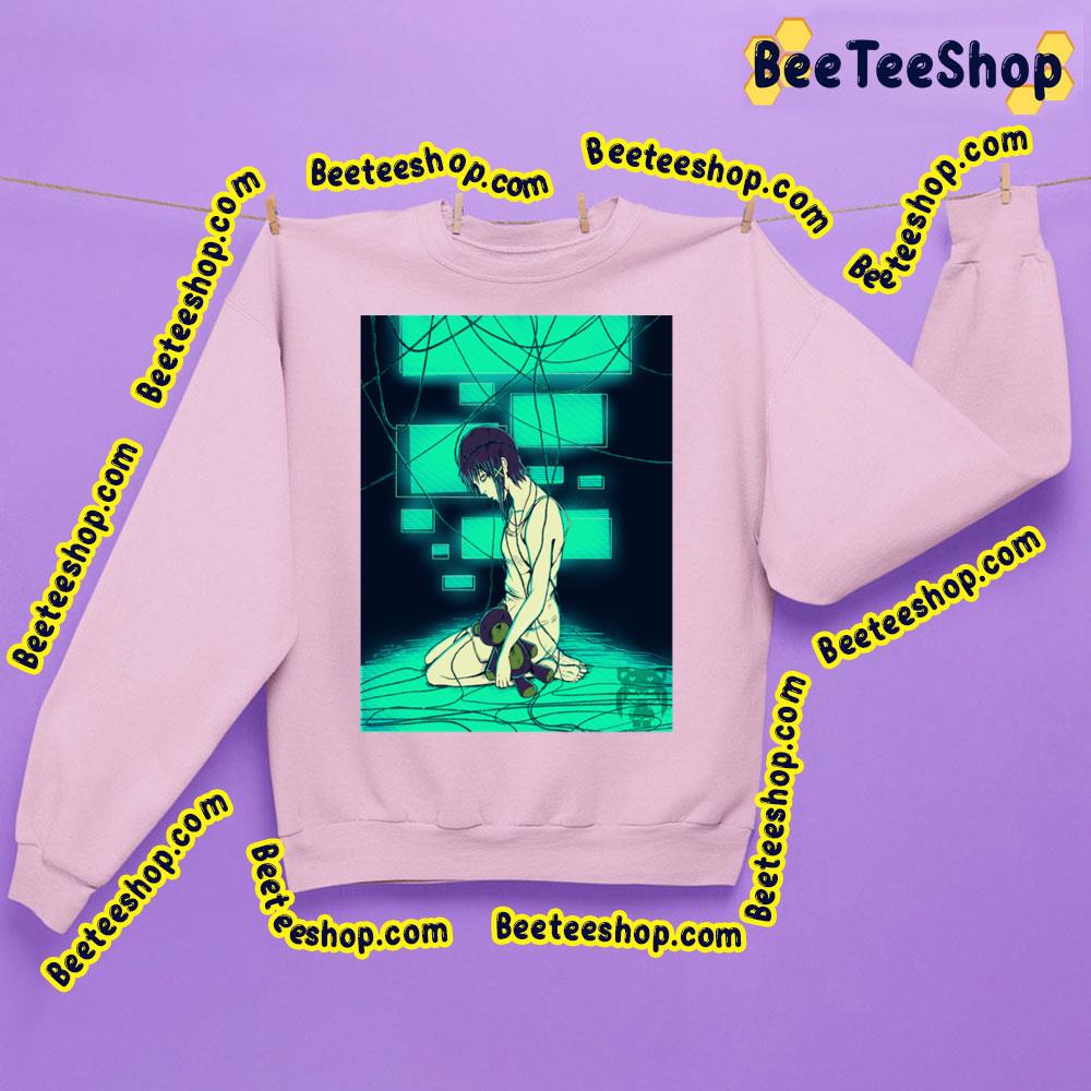 Green Art Serial Experiments Lain Trending Unisex Sweatshirt Green Art Serial Experiments Lain Trending Unisex Sweatshirt