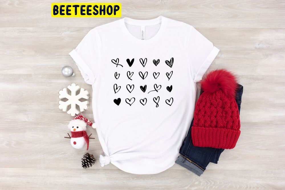 Heart Valentines Day Trending Unisex Shirt Heart Valentines Day Trending Unisex Shirt