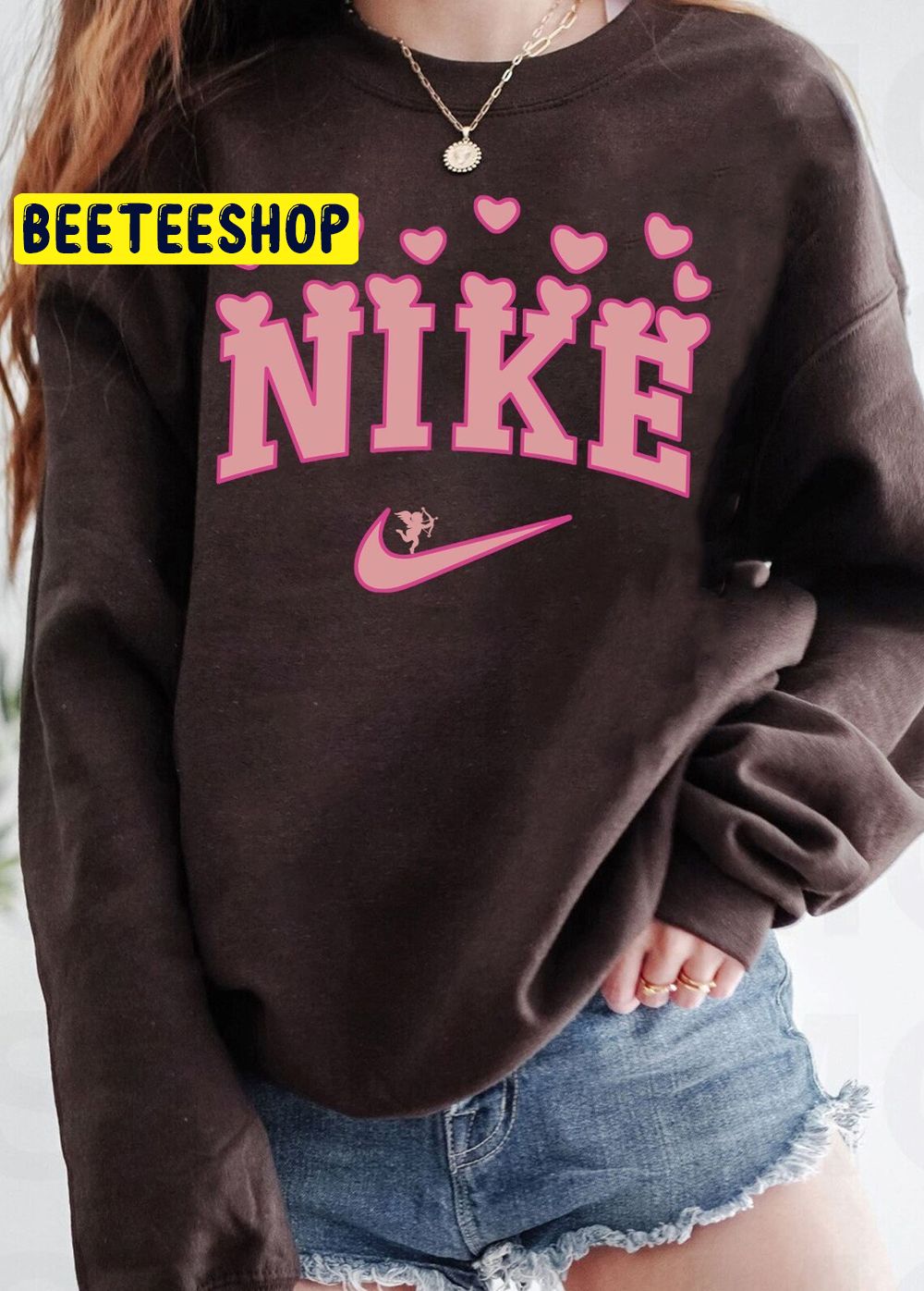 Heart Valentines Pink Trending Unisex Shirt Heart Valentines Pink Trending Unisex Shirt