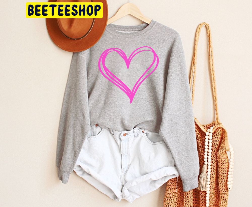 Heart Valentines Trending Unisex Shirt Heart Valentines Trending Unisex Shirt