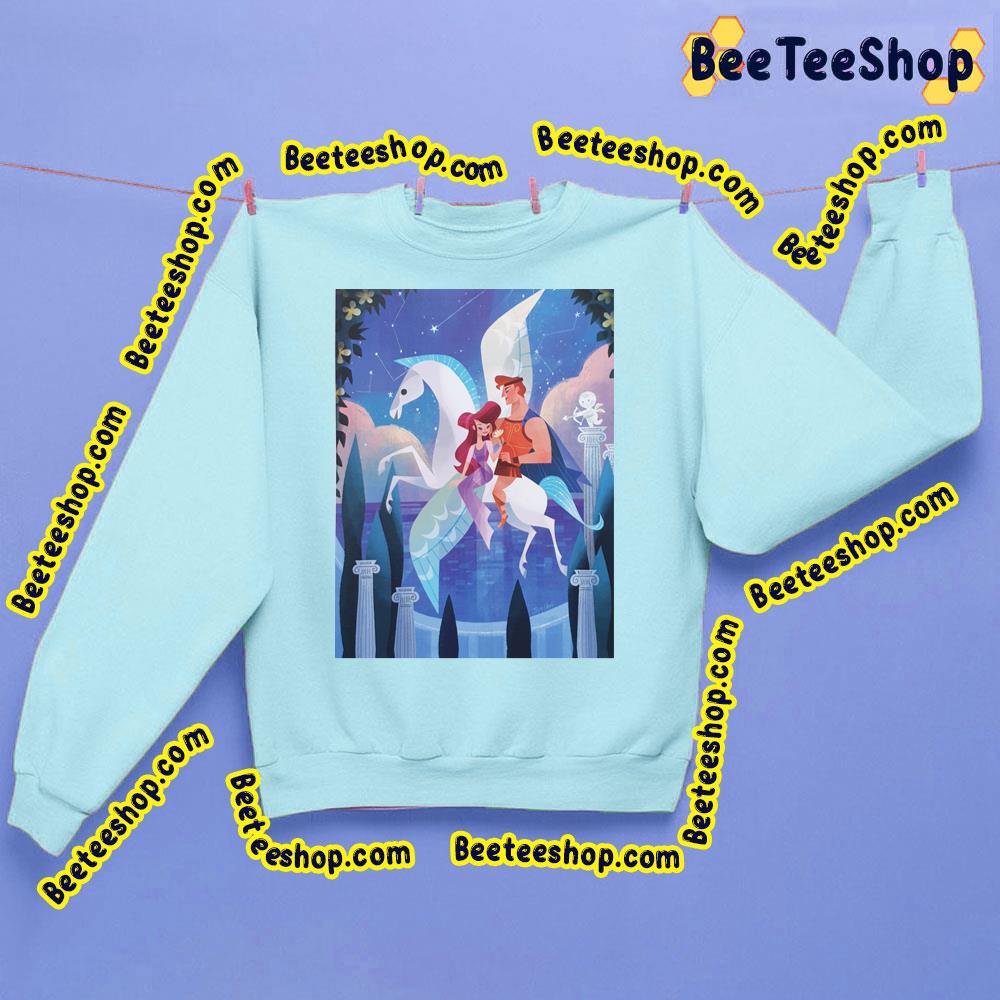 Hercules Meg And Pegasus Trending Unisex Sweatshirt Hercules Meg And Pegasus Trending Unisex Sweatshirt