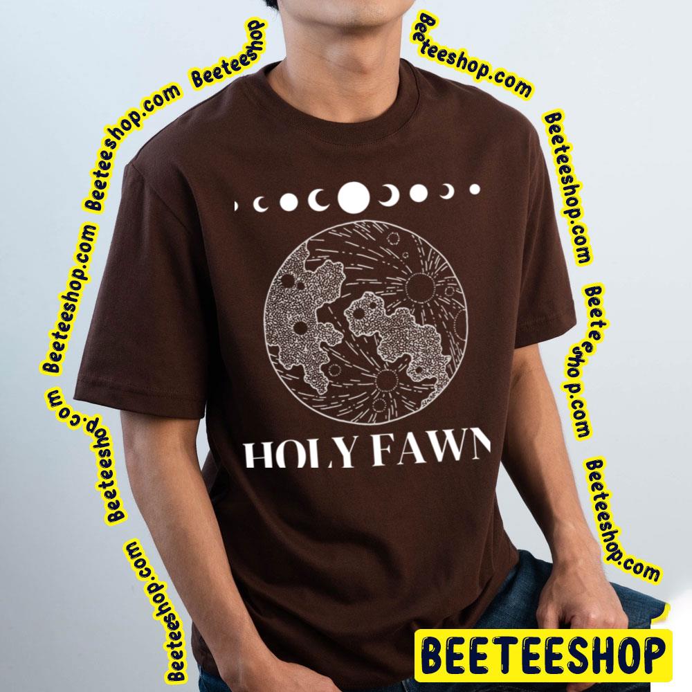 Holy Fawn Moon Art Trending Unisex T-Shirt Holy Fawn Moon Art Trending Unisex T-Shirt