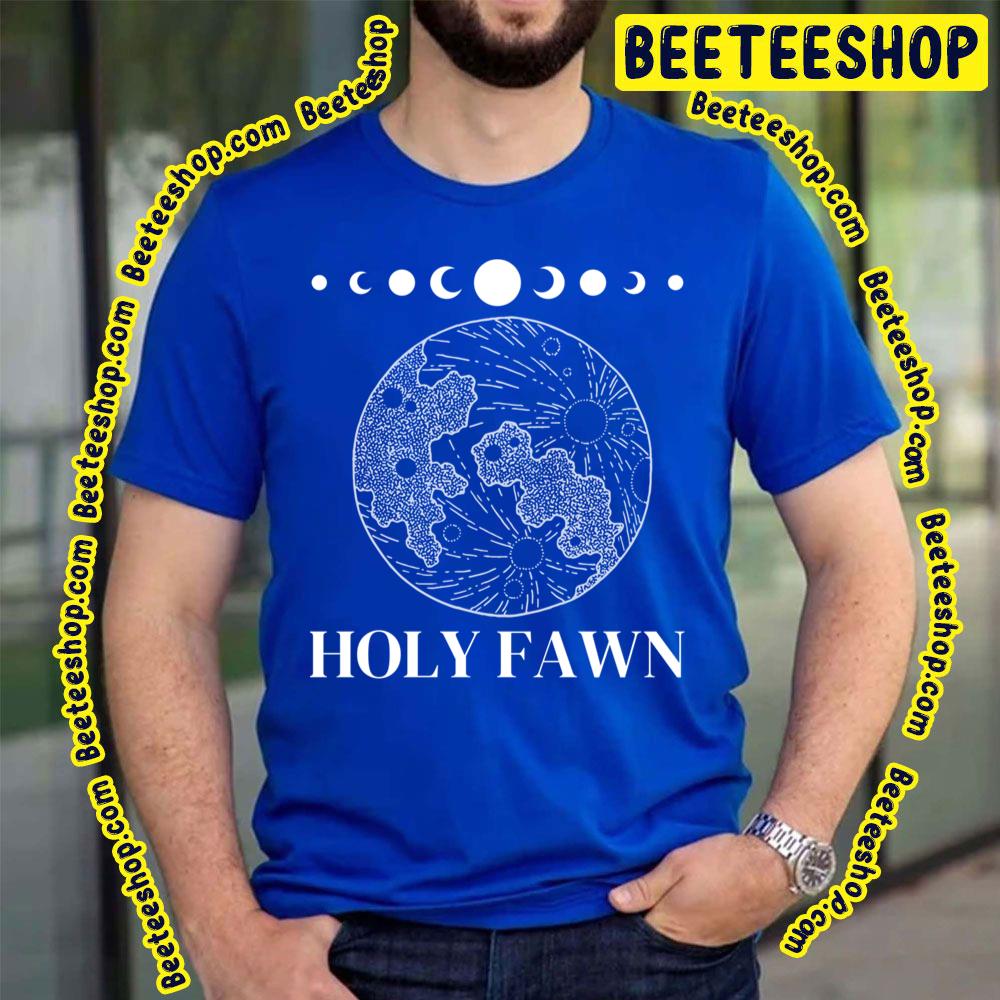 Holy Fawn Moon Art Trending Unisex T-Shirt Holy Fawn Moon Art Trending Unisex T-Shirt