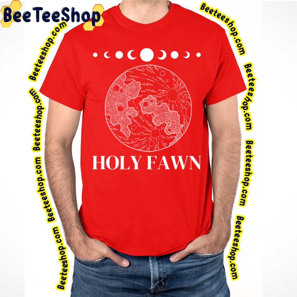 Holy Fawn Moon Art Trending Unisex T-Shirt Holy Fawn Moon Art Trending Unisex T-Shirt