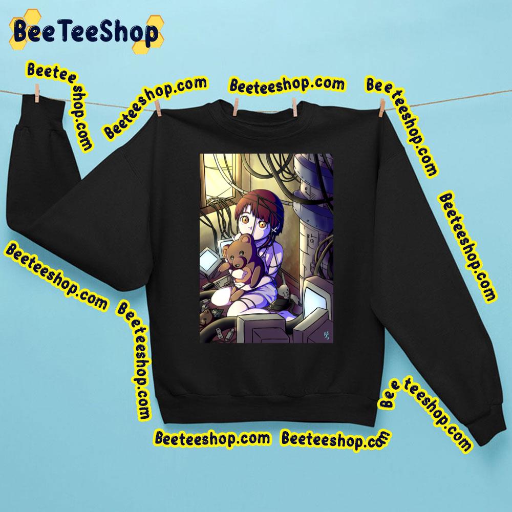 Hug Bear Serial Experiments Lain Trending Unisex Sweatshirt Hug Bear Serial Experiments Lain Trending Unisex Sweatshirt