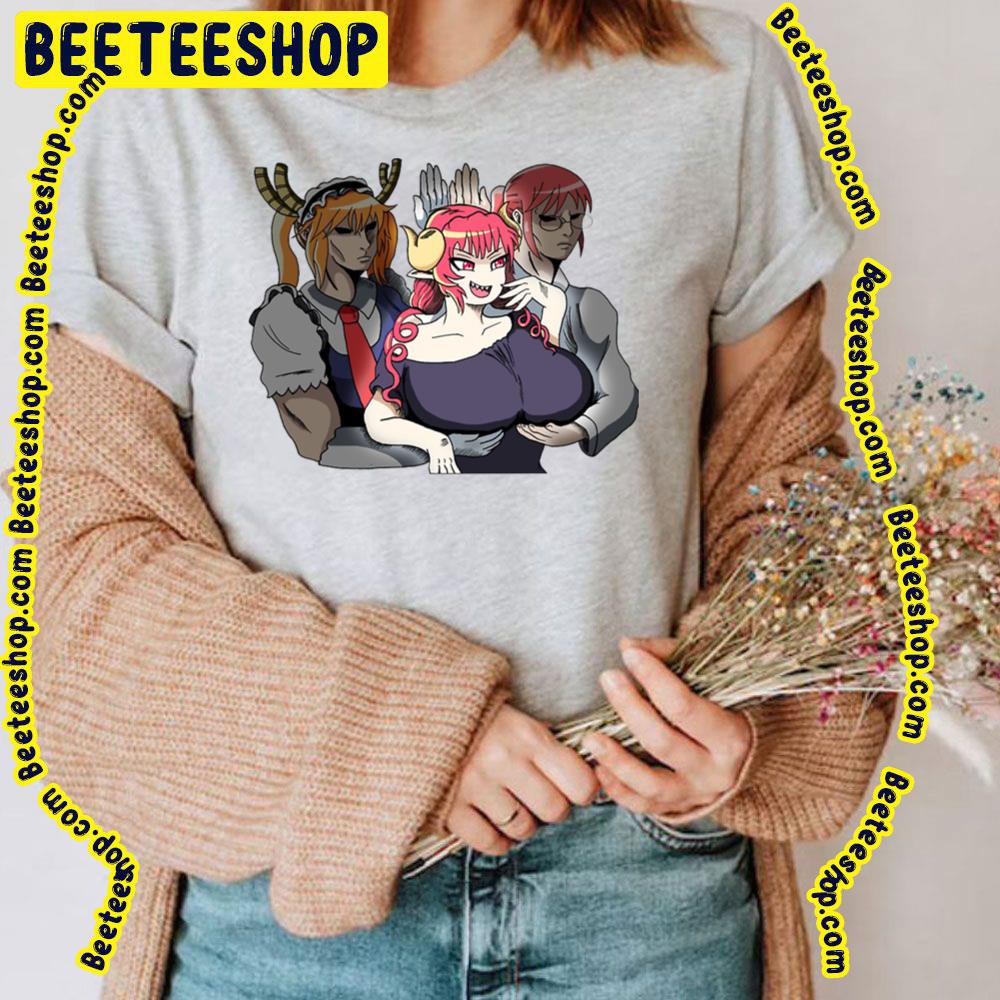 Ilulu Miss Kobayashi's Dragon Maid Art Trending Unisex T-Shirt Ilulu Miss Kobayashi's Dragon Maid Art Trending Unisex T-Shirt