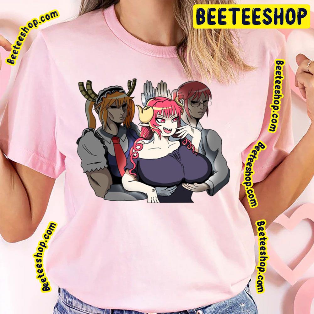 Ilulu Miss Kobayashi's Dragon Maid Art Trending Unisex T-Shirt Ilulu Miss Kobayashi's Dragon Maid Art Trending Unisex T-Shirt