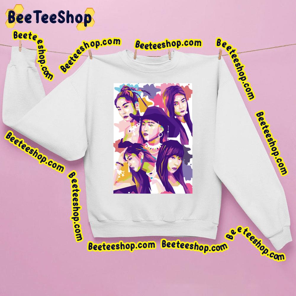 Itzy All In Us Pop Art Trending Unisex Sweatshirt Itzy All In Us Pop Art Trending Unisex Sweatshirt