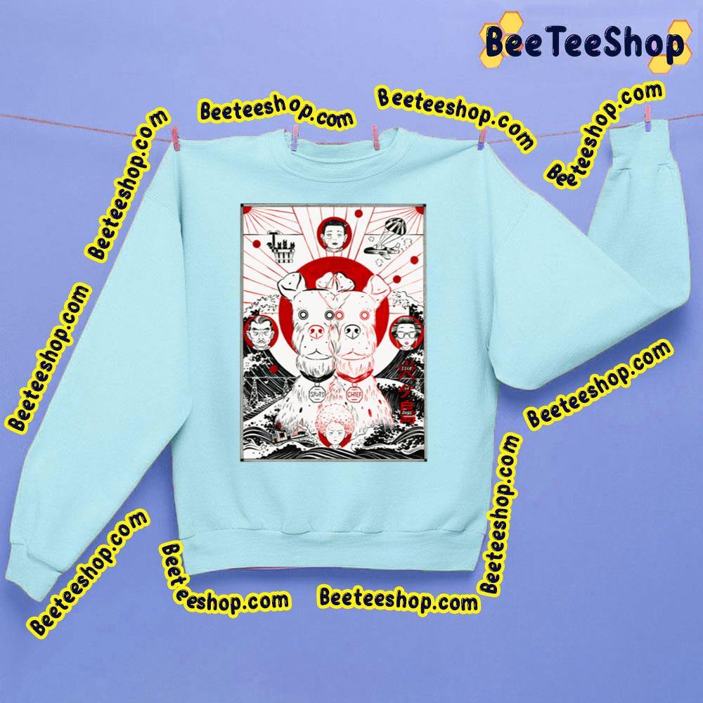 Japan Art Isle Of Dogs Trending Unisex Sweatshirt Japan Art Isle Of Dogs Trending Unisex Sweatshirt