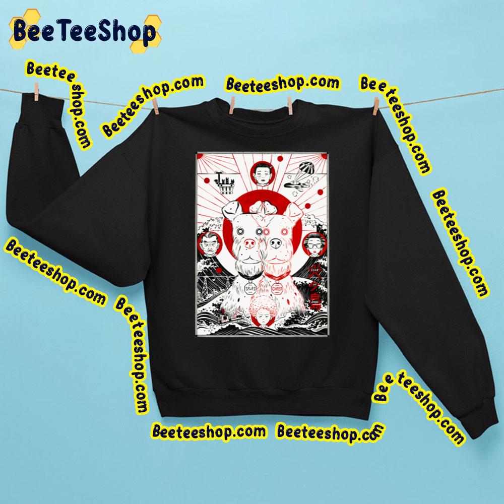 Japan Art Isle Of Dogs Trending Unisex Sweatshirt Japan Art Isle Of Dogs Trending Unisex Sweatshirt
