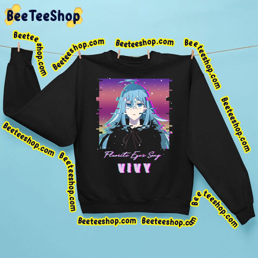 Japanese Vaporwave Vivy Fluorite Eye's Song Trending Unisex Sweatshirt Japanese Vaporwave Vivy Fluorite Eye's Song Trending Unisex Sweatshirt