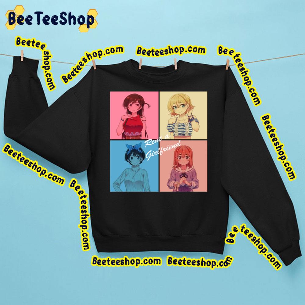 Kanojo Okarishimasu Rent A Girlfriend Art Trending Unisex Sweatshirt Kanojo Okarishimasu Rent A Girlfriend Art Trending Unisex Sweatshirt