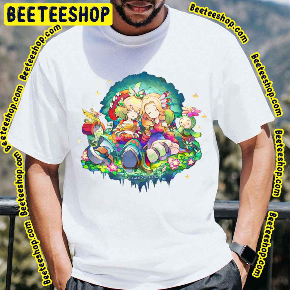 Legend Of Mana Mana Series Cartoon Art Trending Unisex T-Shirt Legend Of Mana Mana Series Cartoon Art Trending Unisex T-Shirt