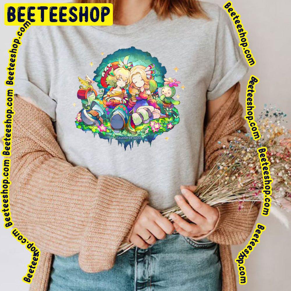 Legend Of Mana Mana Series Cartoon Art Trending Unisex T-Shirt Legend Of Mana Mana Series Cartoon Art Trending Unisex T-Shirt