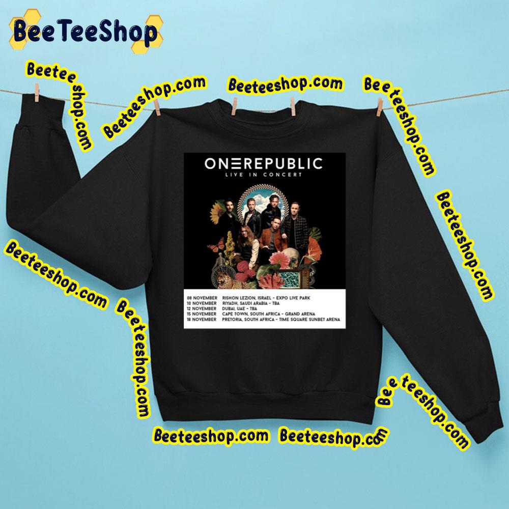 Live In Concert Onerepublic Trending Unisex Sweatshirt Live In Concert Onerepublic Trending Unisex Sweatshirt