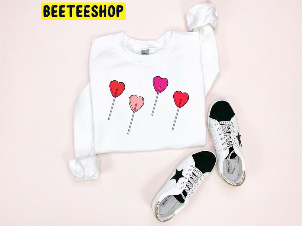 Lollipop Valentines Sucker Trending Unisex Shirt Lollipop Valentines Sucker Trending Unisex Shirt