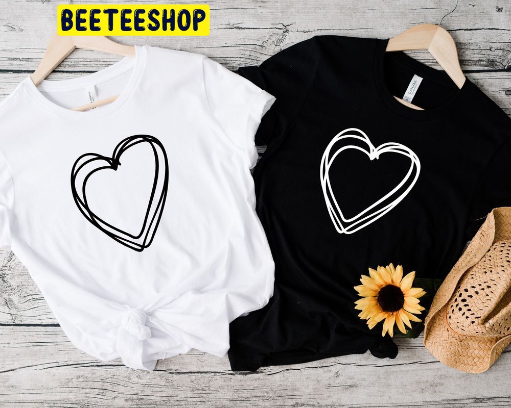 Love Heart Valentines Trending Unisex Shirt Love Heart Valentines Trending Unisex Shirt