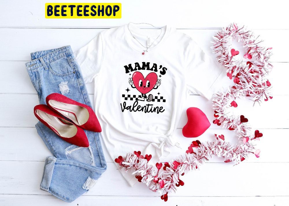 Mama’s Valentine Cute Heart Trending Unisex Shirt Mama’s Valentine Cute Heart Trending Unisex Shirt