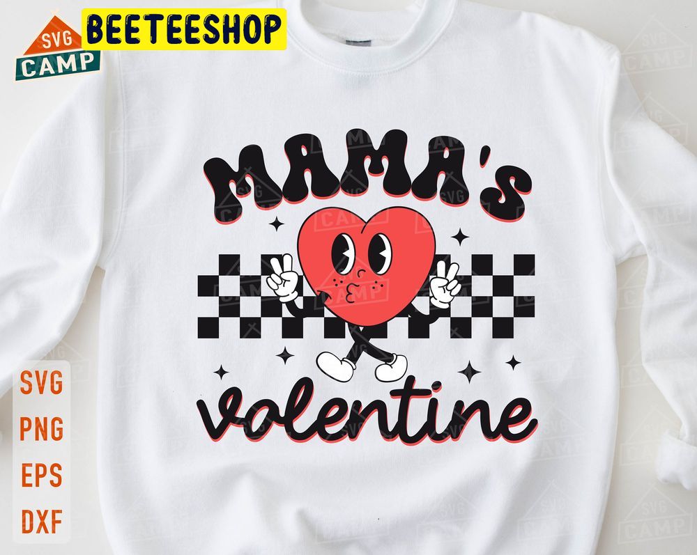 Mama’s Valentine Groovy Trending Unisex Shirt Mama’s Valentine Groovy Trending Unisex Shirt