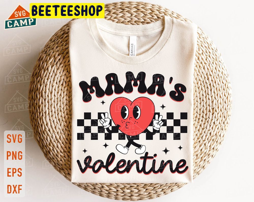 Mama’s Valentine Groovy Trending Unisex Shirt Mama’s Valentine Groovy Trending Unisex Shirt