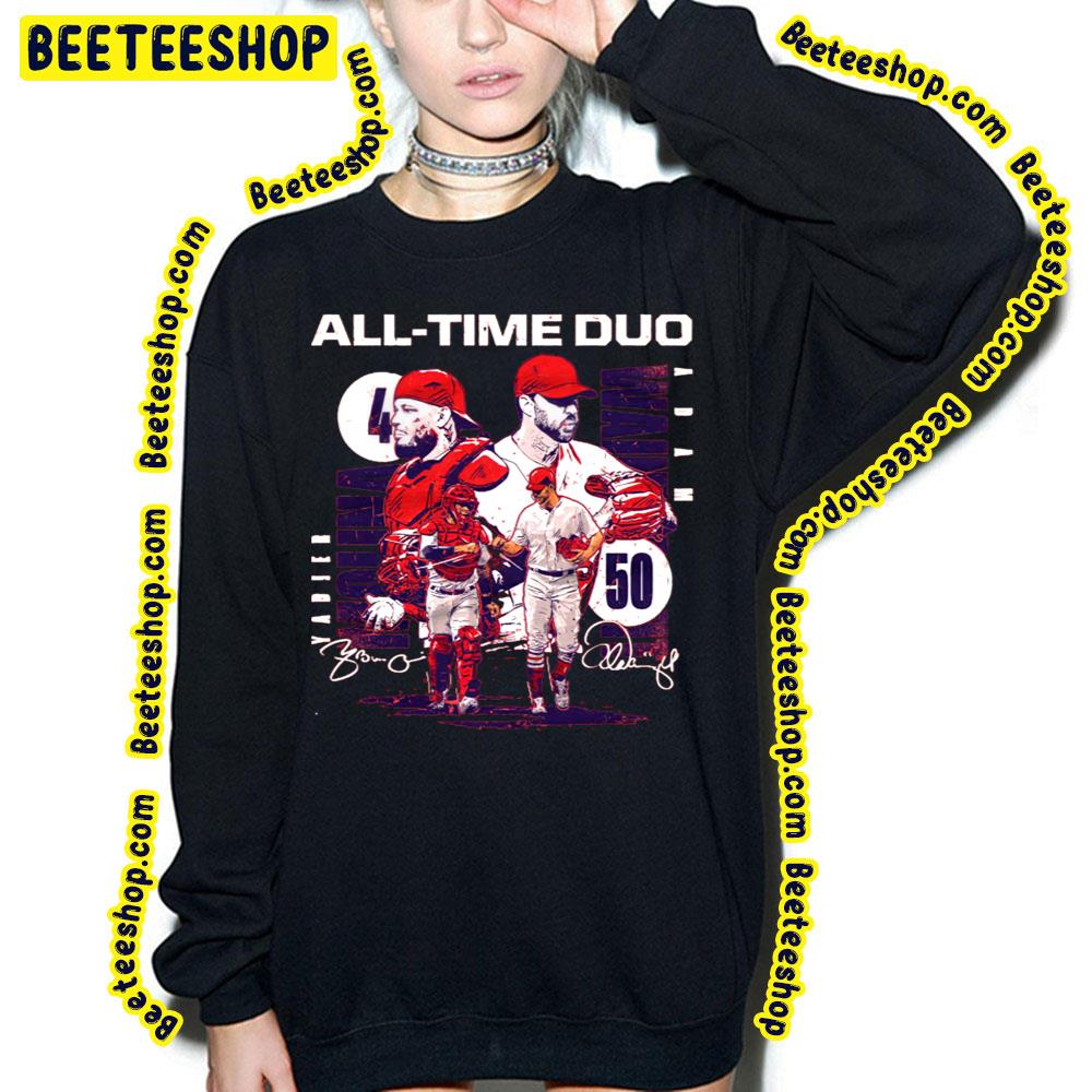Molina And Wainwright All Time Duo Baseball Trending Unisex Sweatshirt Molina And Wainwright All Time Duo Baseball Trending Unisex Sweatshirt