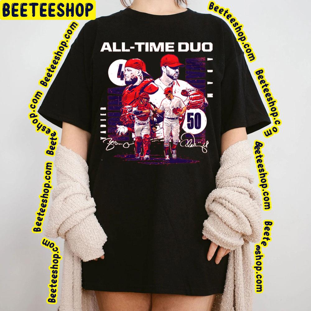 Molina And Wainwright All Time Duo Baseball Trending Unisex Sweatshirt Molina And Wainwright All Time Duo Baseball Trending Unisex Sweatshirt