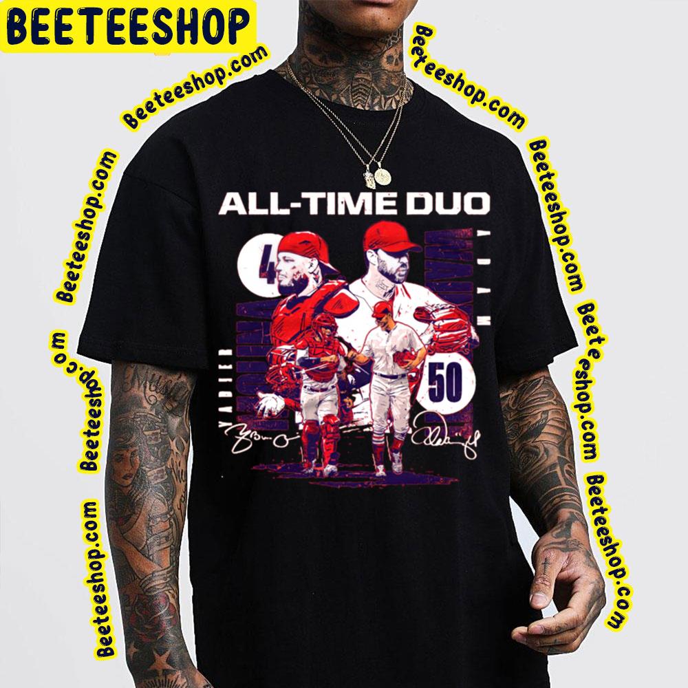 Molina And Wainwright All Time Duo Baseball Trending Unisex Sweatshirt Molina And Wainwright All Time Duo Baseball Trending Unisex Sweatshirt