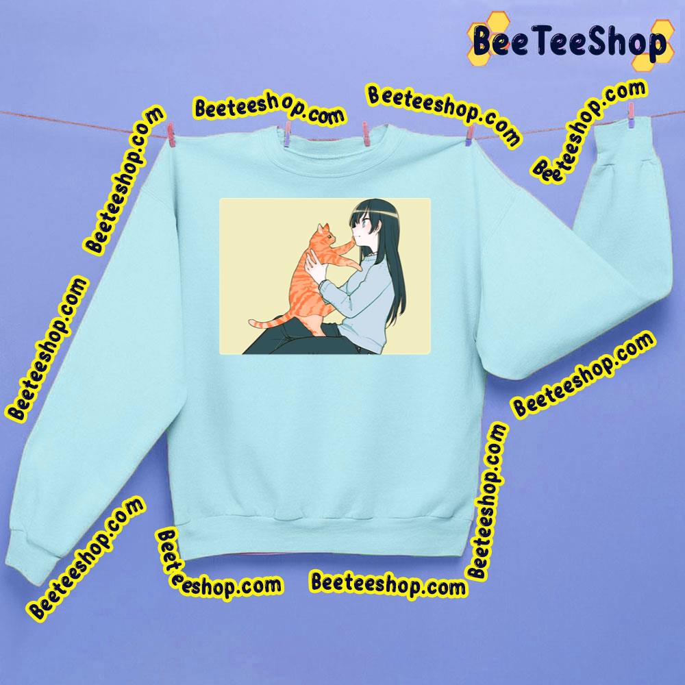 Nanami Playing With A Cat Trending Unisex Sweatshirt Nanami Playing With A Cat Trending Unisex Sweatshirt