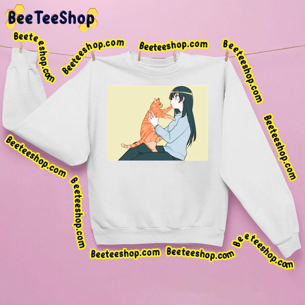Nanami Playing With A Cat Trending Unisex Sweatshirt Nanami Playing With A Cat Trending Unisex Sweatshirt
